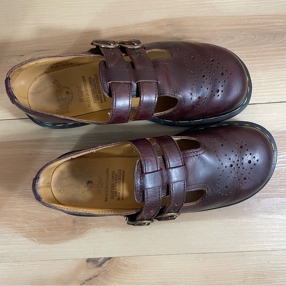 Vintage 1990s Dr Martens Mary Jane Made In England Classic 8065 Size 8 - Picture 6 of 13